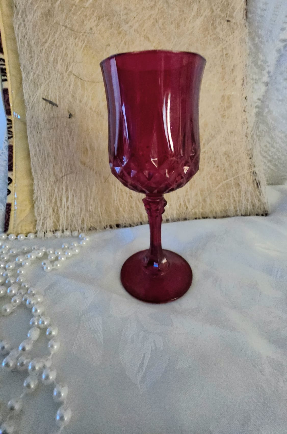 Verre à eau cristal Longchamp