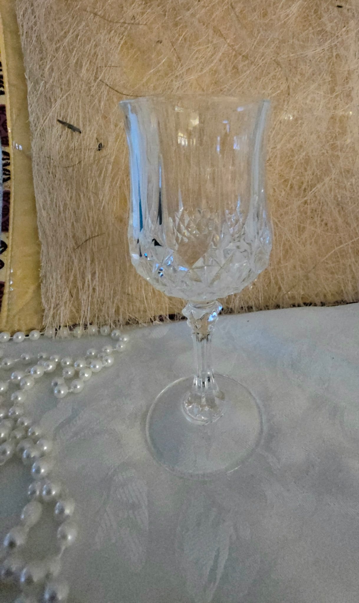 Verre à vin cristal Longchamp