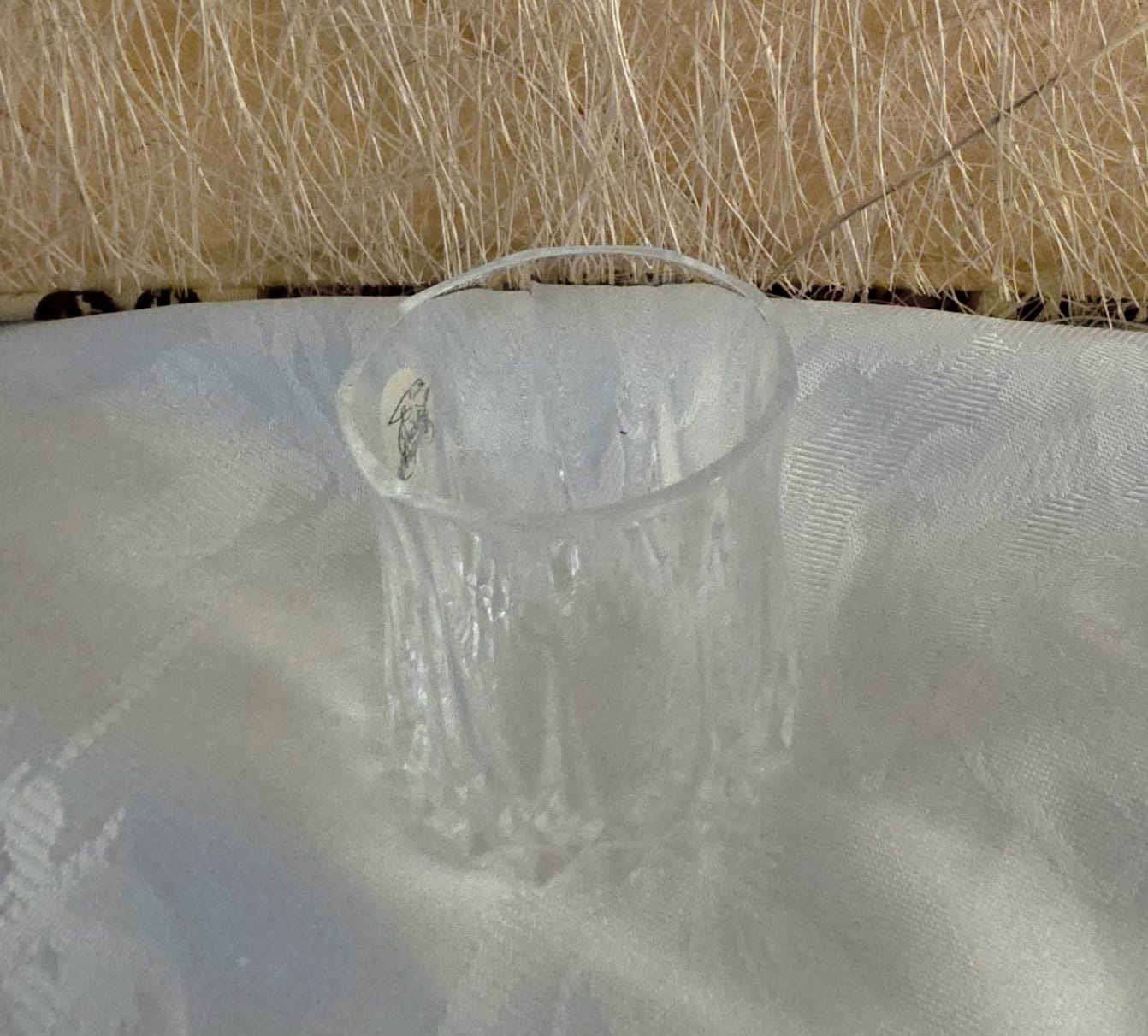 Verre digestif cristal