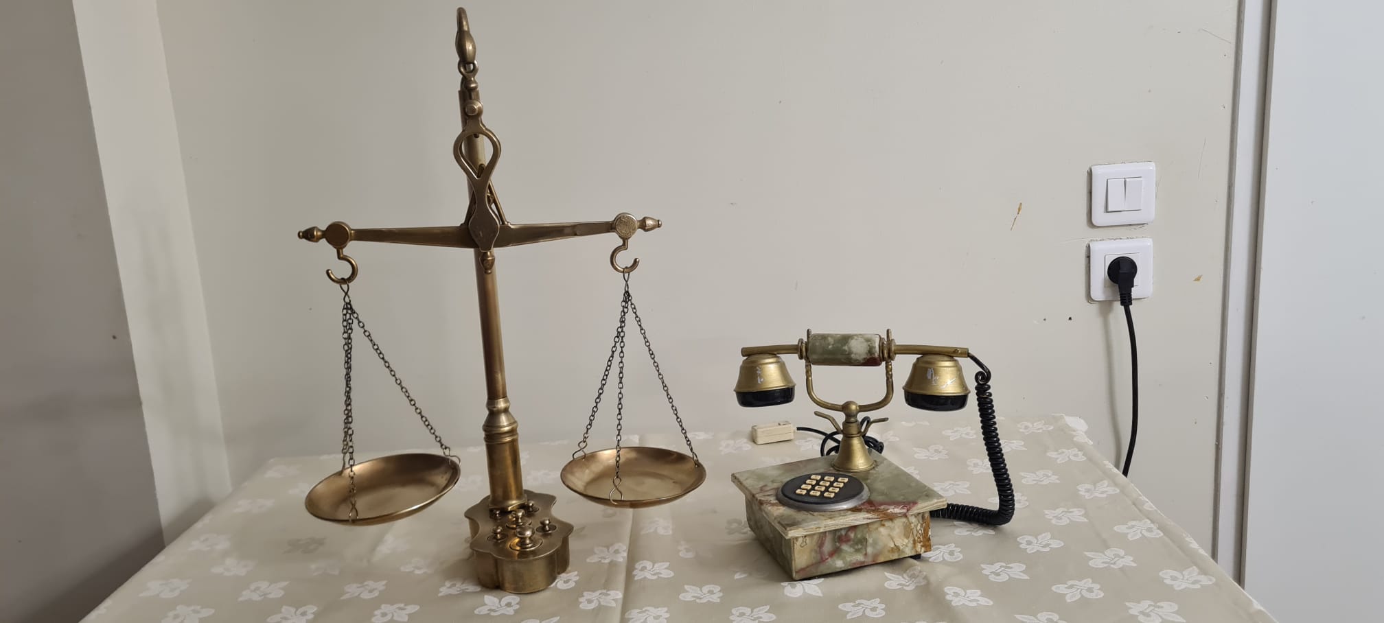 Cabine téléphone rétro